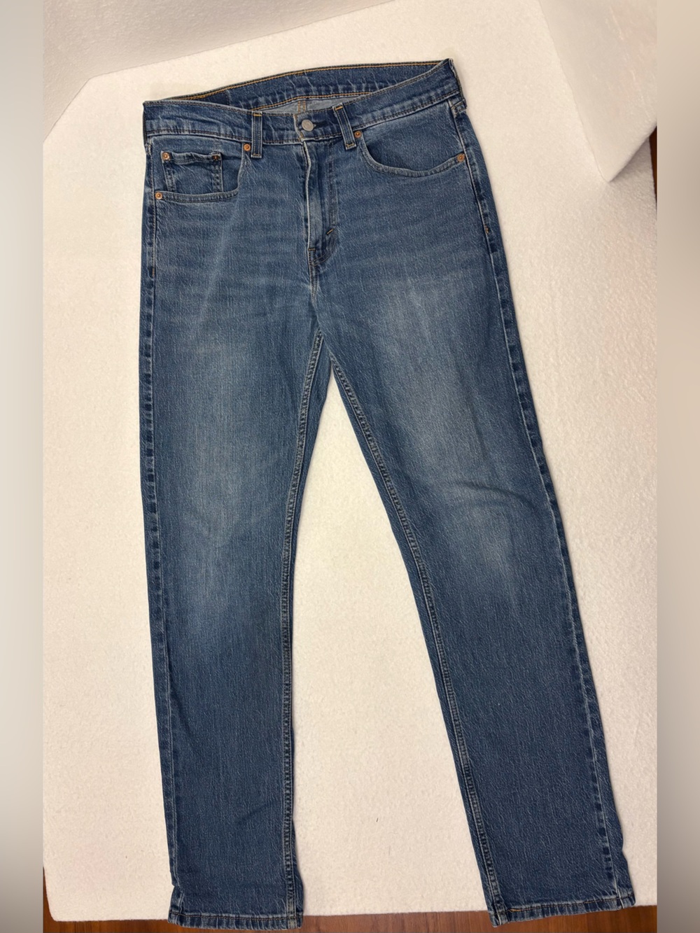 Levi’s 505 in classic denim blue
